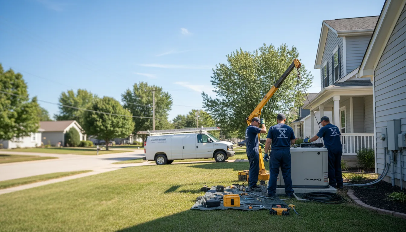 Generator Installation in Huddleston, VA near me